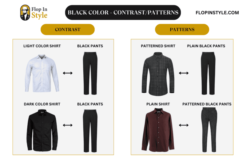 What Color Shirt Goes With Black Pants? (Outfit Ideas)