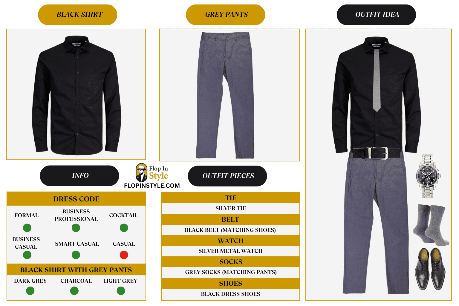What Color Shirt Goes With Grey Pants? (Outfit Ideas)
