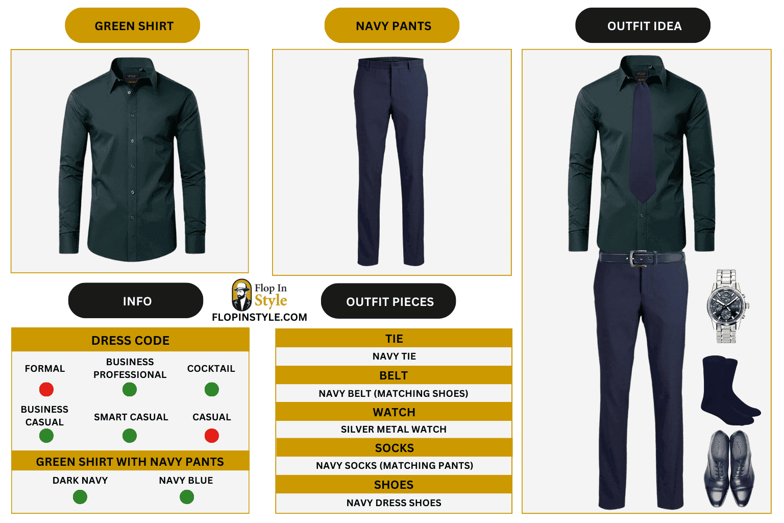 What Color Shirt Goes With Navy Pants? (Outfit Ideas)