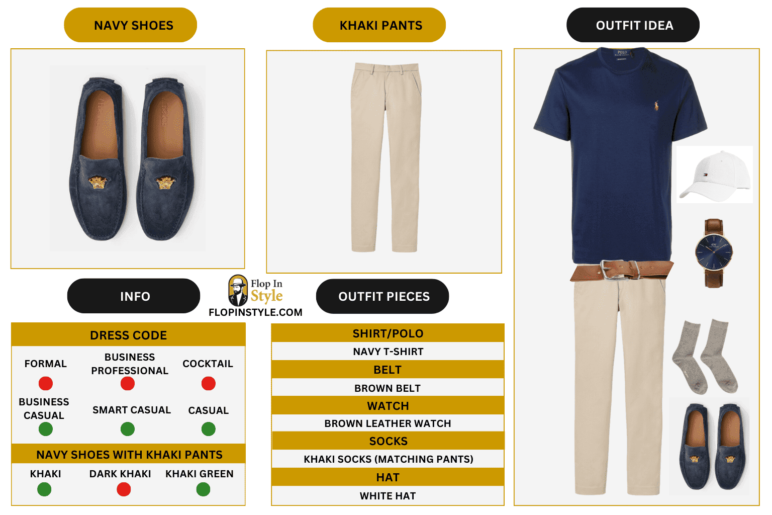What Color Shoes With Khaki Pants? (Outfit Ideas)