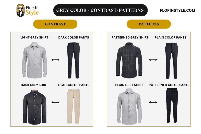 What Color Pants Go With A Grey Shirt? (Outfit Ideas)