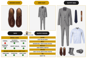 What Color Shoes With A Grey Suit? (Outfit Ideas)