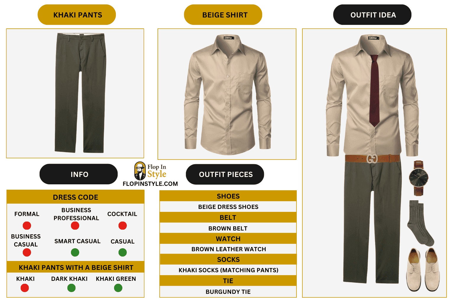 What Color Shirt Goes With Khaki Pants? (Outfit Ideas)