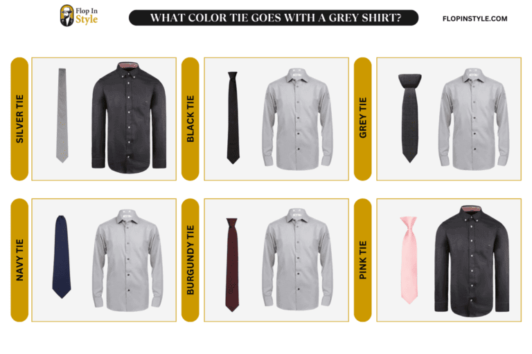 matching tie for grey shirt