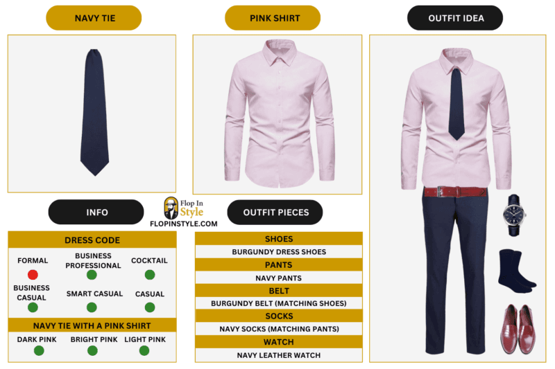 What Color Tie Goes With A Pink Shirt? (Outfit Ideas)