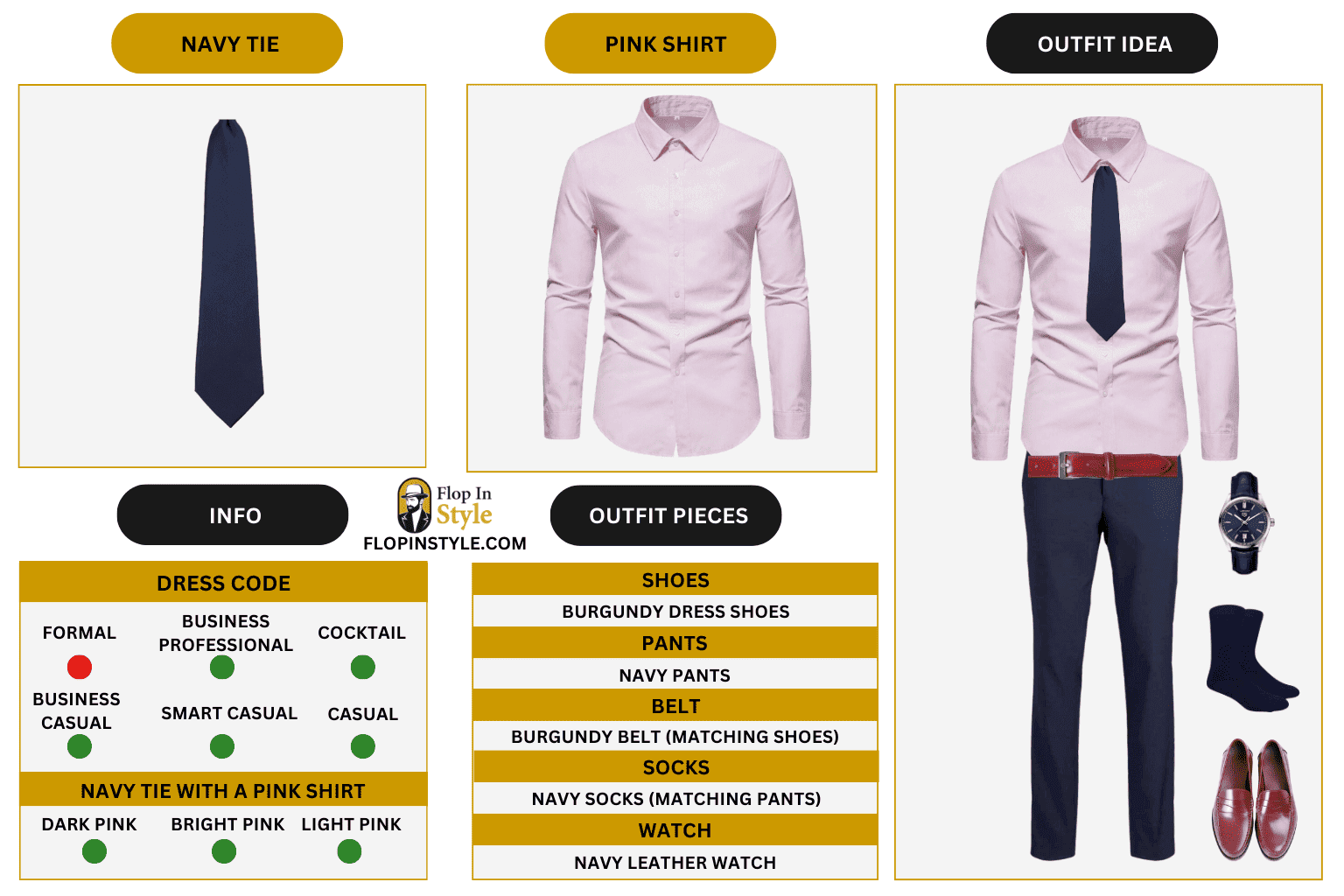 What Color Tie Goes With A Pink Shirt? (Outfit Ideas)