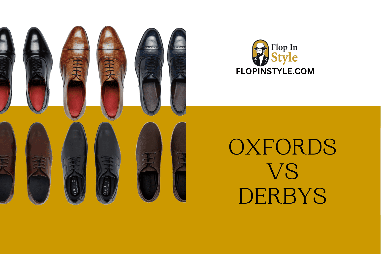 Oxfords vs Derbys What Are The Differences?