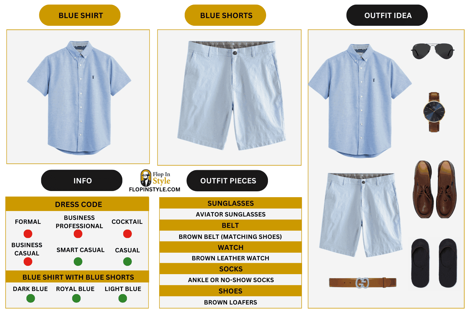 What Color Shirt With Blue Shorts? (Outfit Ideas)