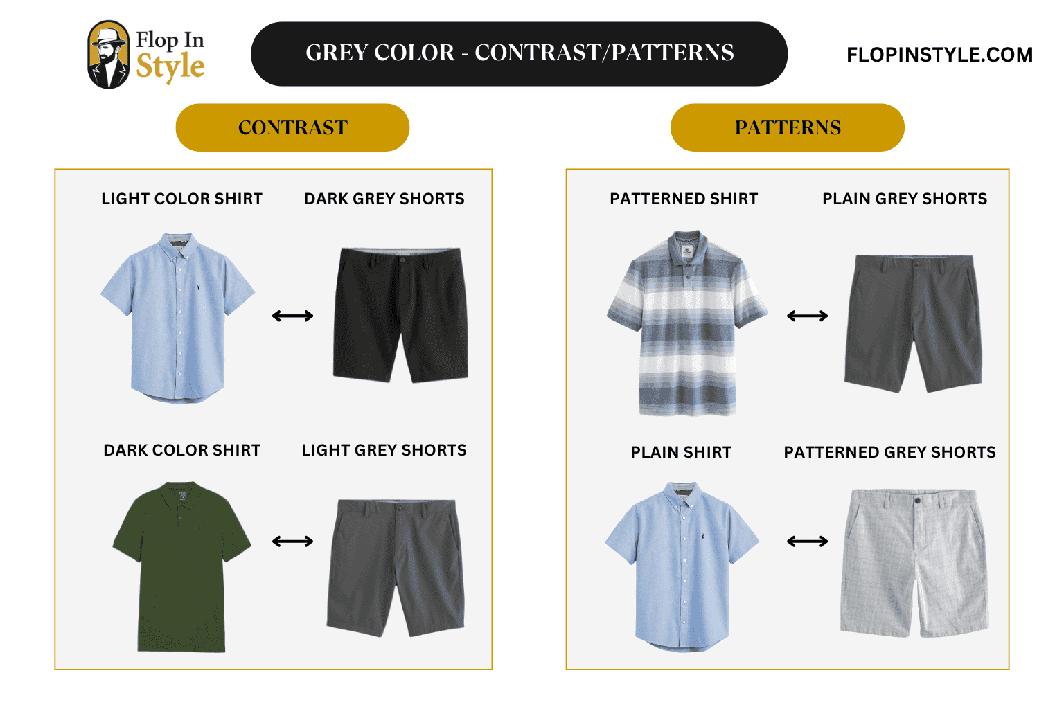 What Color Shirt With Grey Shorts? (Outfit Ideas)