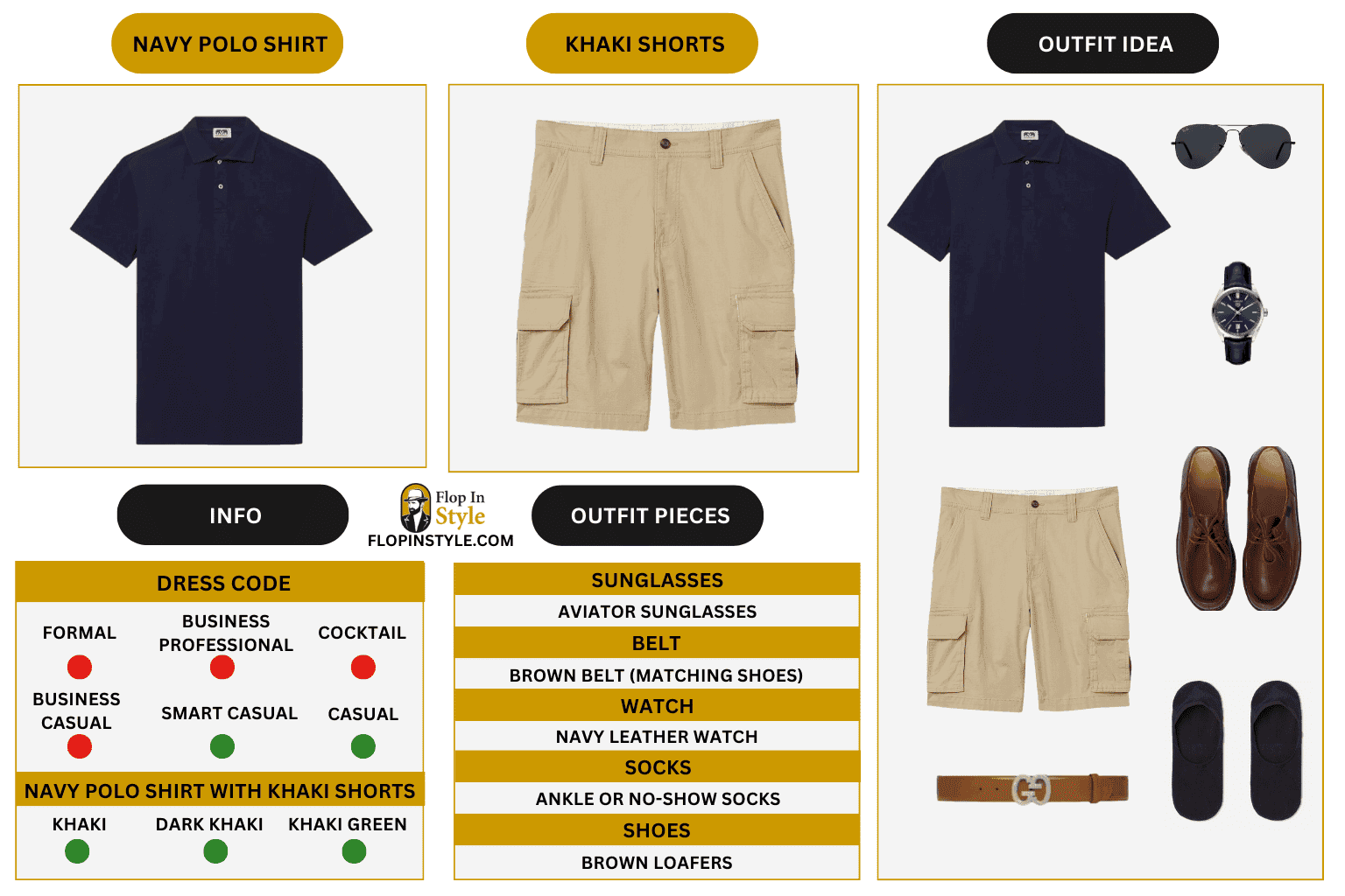 What Color Shirt With Khaki Shorts? (Outfit Ideas)