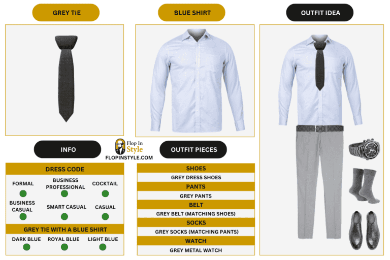 What Color Tie Goes With A Blue Shirt? (Outfit Ideas)