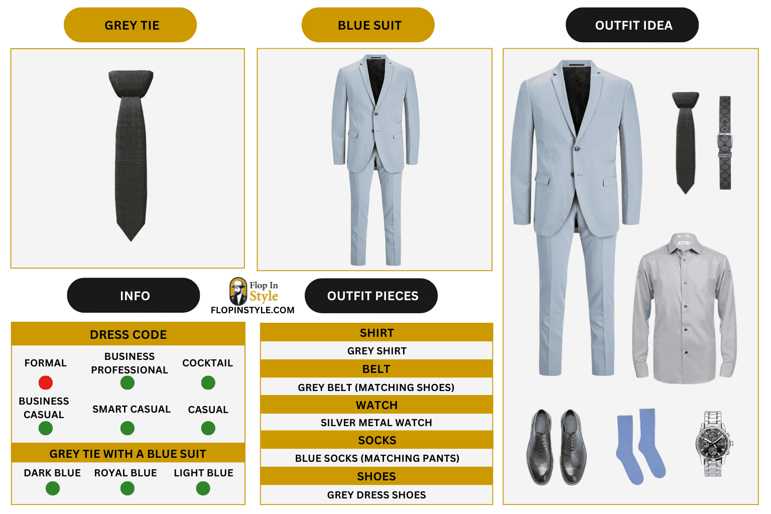 What Color Tie Goes With A Blue Suit? (Outfit Ideas)