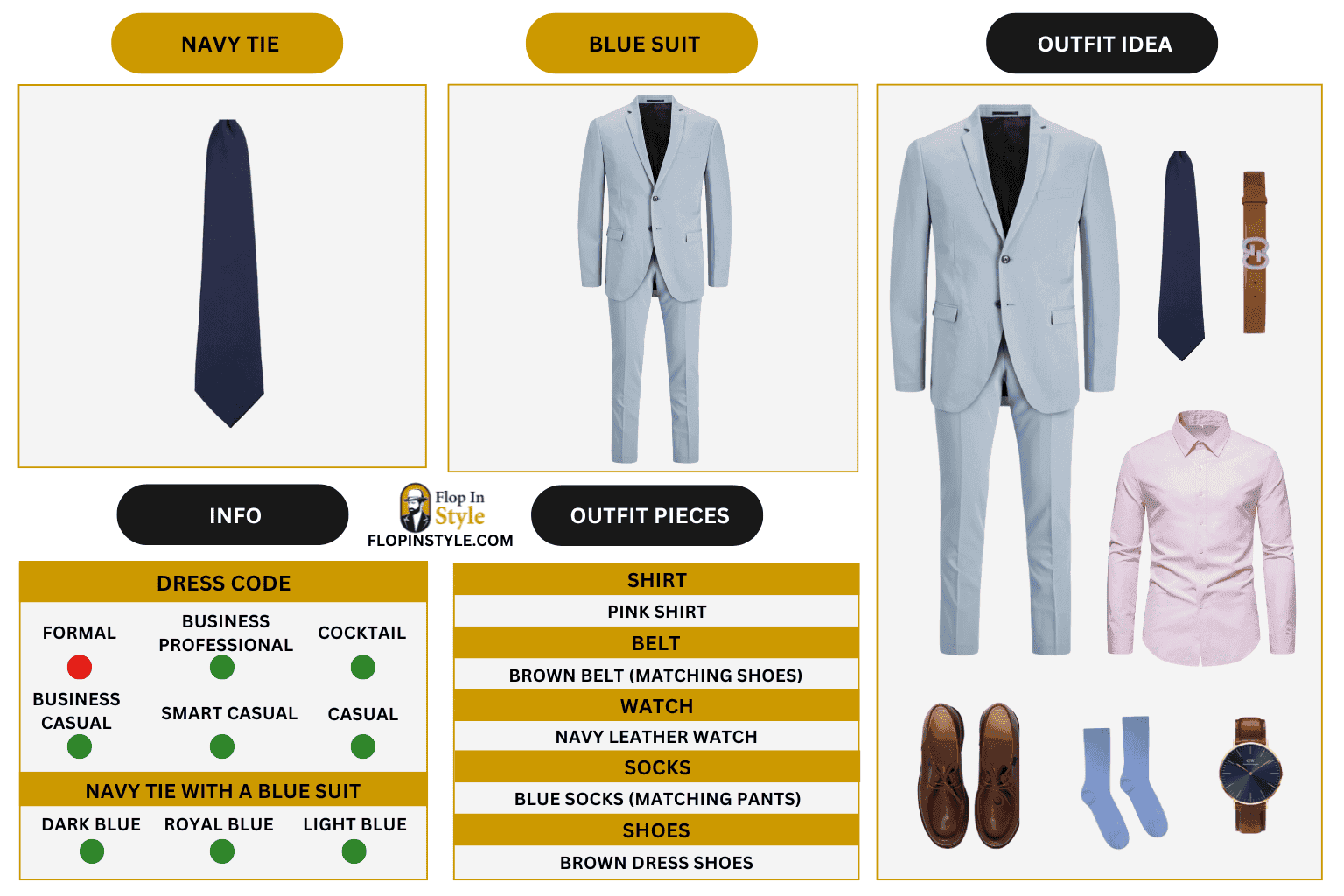 What Color Tie Goes With A Blue Suit? (Outfit Ideas)