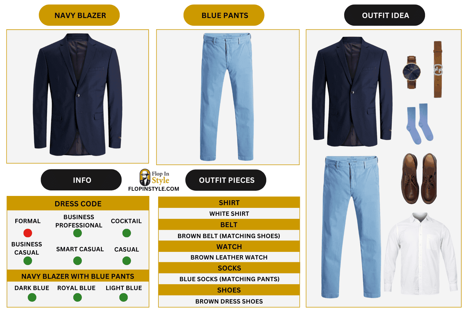 What Color Blazer With Blue Pants? (Outfit Ideas)