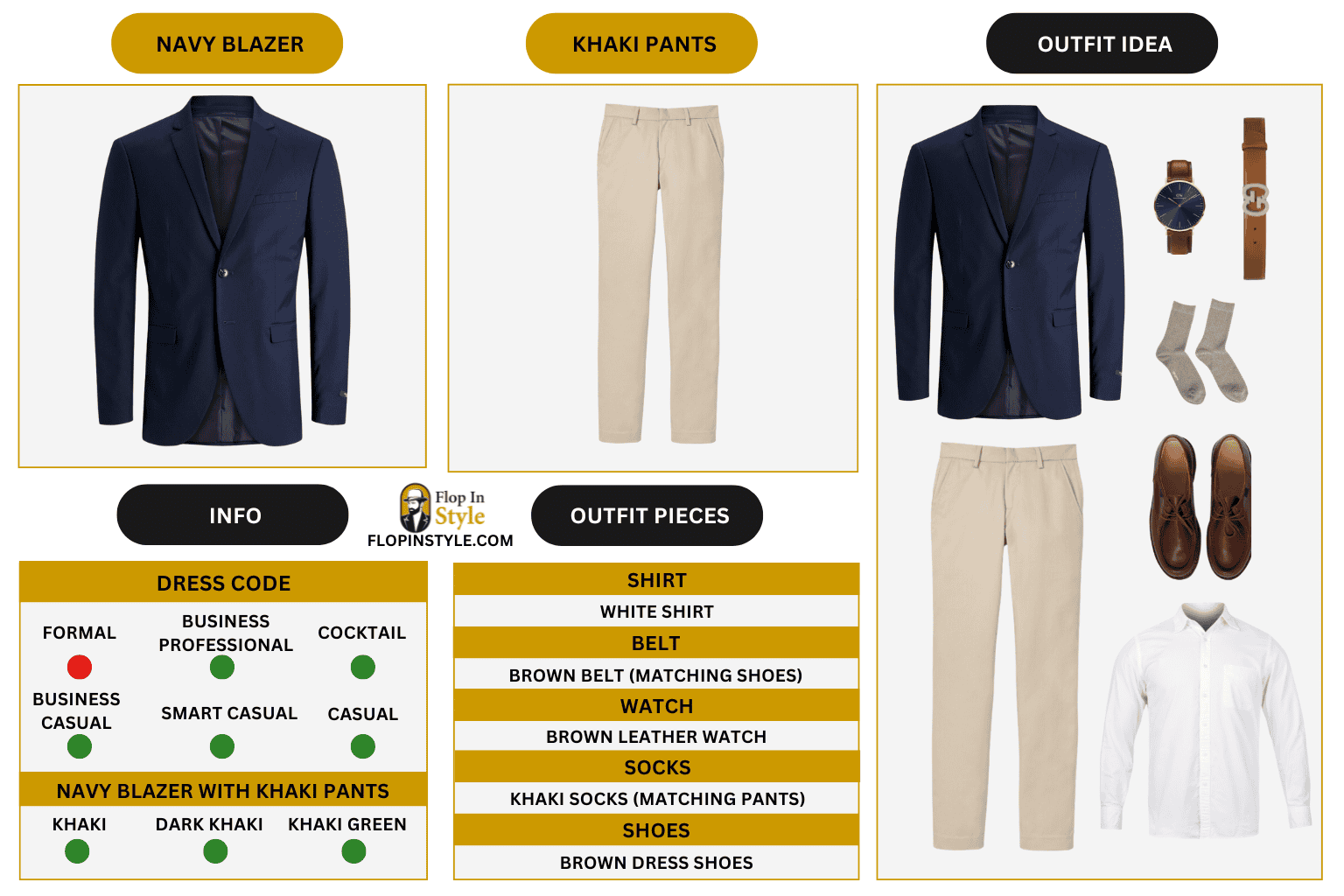 What Color Blazer With Khaki Pants? (Outfit Ideas)