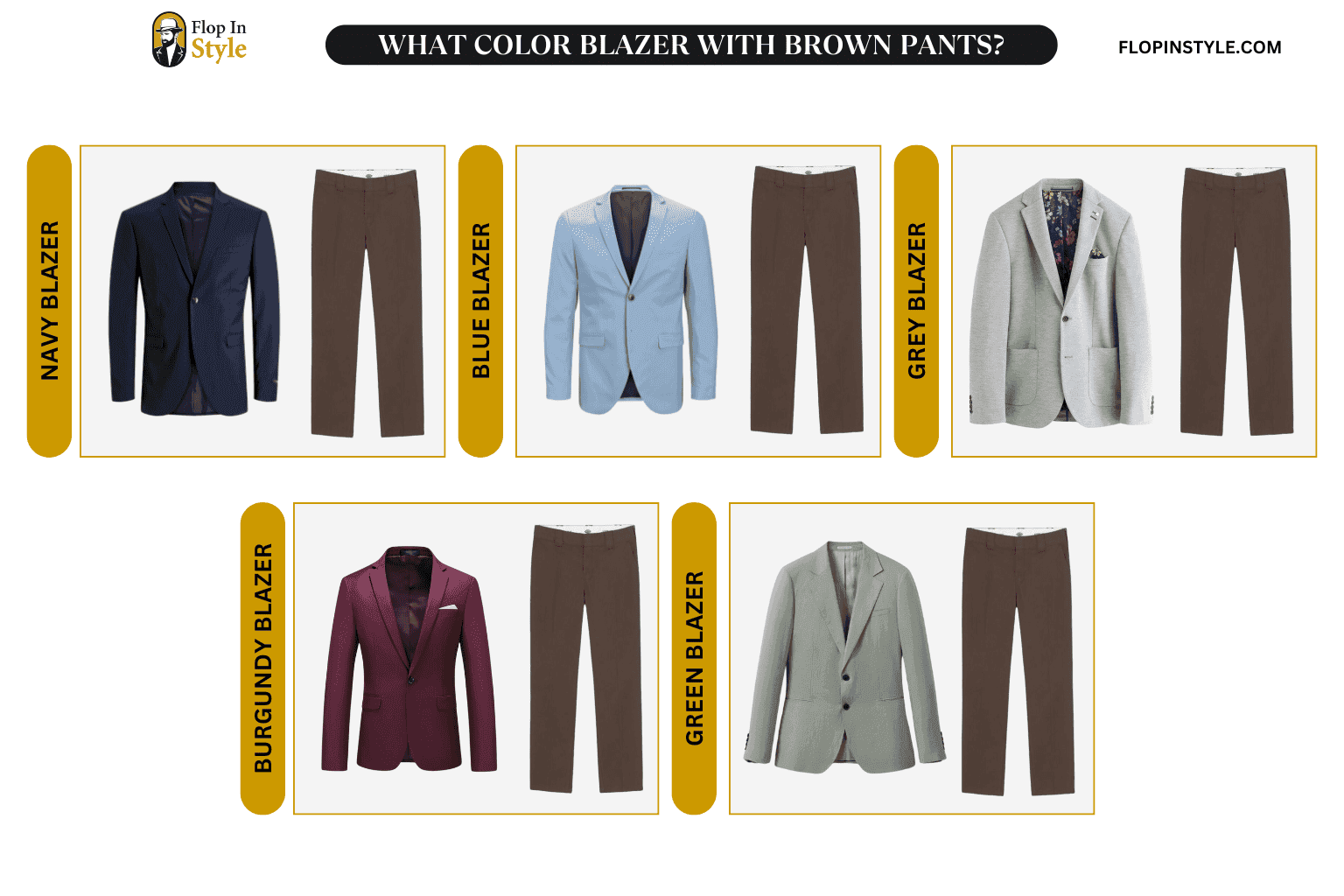 What Color Blazer With Brown Pants? (Outfit Ideas)