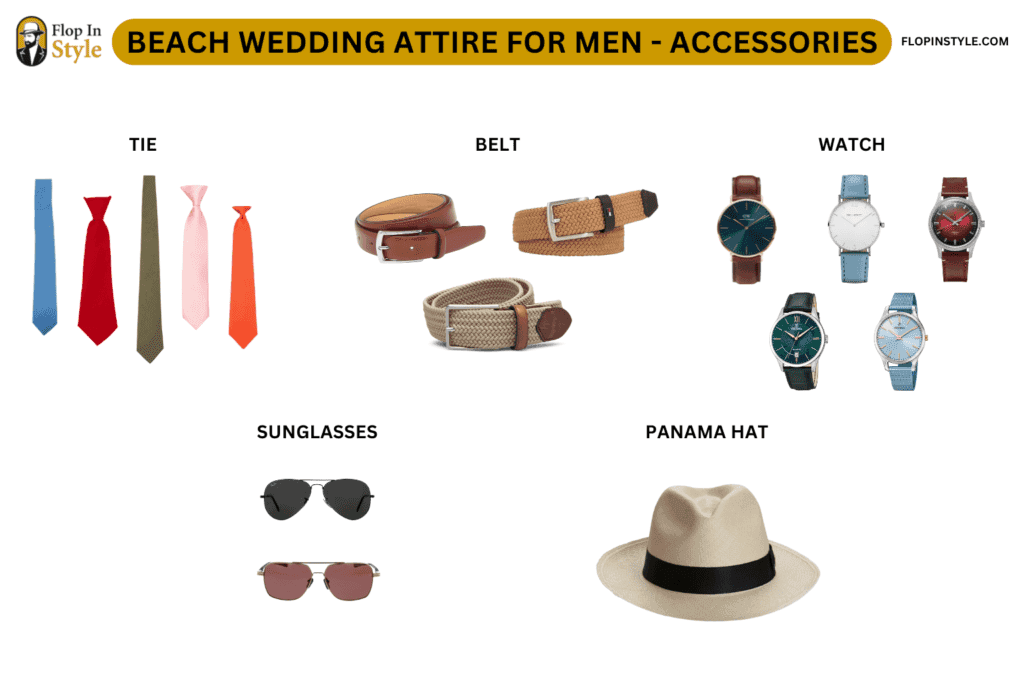 Beach Wedding Attire For Men - Accessories