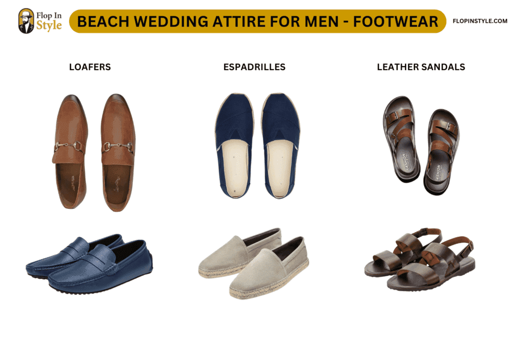 Beach Wedding Attire For Men - Footwear