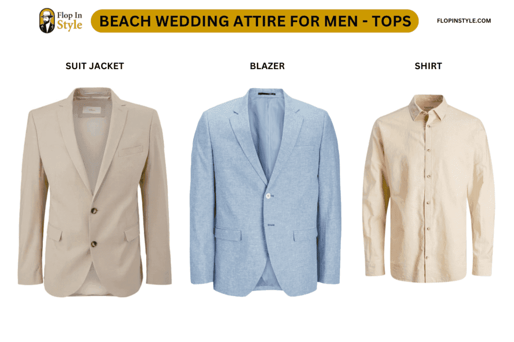 Beach Wedding Attire For Men - Tops